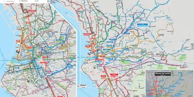 Автобус Марсель карта маршруту