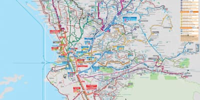 Марсель транспортну карту